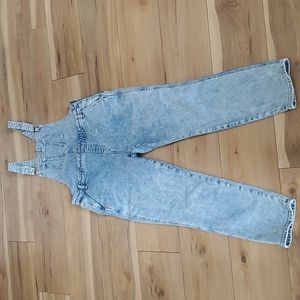 Old Navy Stone washed overalls kids 14 or Women's Small